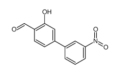 2-hydroxy-4-(3-nitrophenyl)benzaldehyde结构式