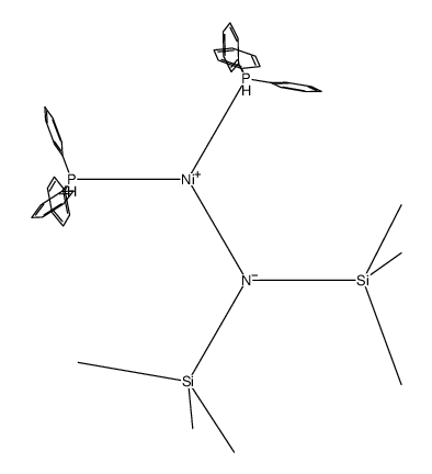 [Ni(N(SiMe3)2)(PPh3)2]结构式