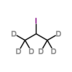 2-Iodo(1,1,1,3,3,3-2H6)propane Structure