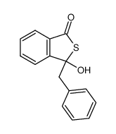 (±)-3-benzyl-3-hydroxybenzo[c]thiophen-1(3H)-one Structure