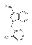 1-(2-甲基苄基)-1H-吲哚-3-甲醛图片