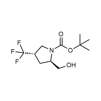 (2R,4S)-2-(羟甲基)-4-(三氟甲基)吡咯烷-1-羧酸叔丁酯图片