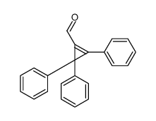 2,3,3-triphenylcyclopropene-1-carbaldehyde Structure