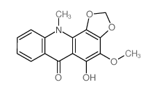 Normelicopine Structure