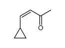 3-Buten-2-one, 4-cyclopropyl- (9CI)结构式