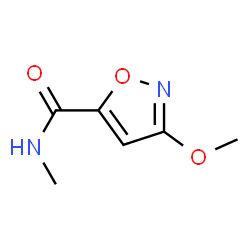 5-Isoxazolecarboxamide,3-methoxy-N-methyl-(9CI) Structure