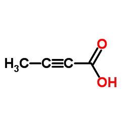 2-Butynoic acid Structure