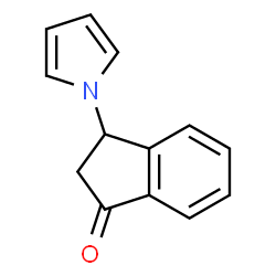 1H-Inden-1-one,2,3-dihydro-3-(1H-pyrrol-1-yl)-(9CI)结构式