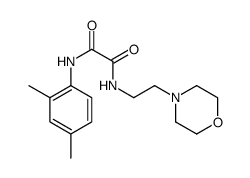 N'-(2,4-dimethylphenyl)-N-(2-morpholin-4-ylethyl)oxamide Structure