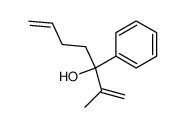 2-Methyl-3-phenylhepta-1,6-dien-3-ol结构式