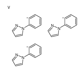 1-phenylpyrazole,vanadium Structure