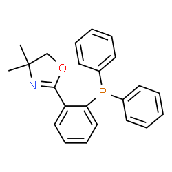 2-(2-(Diphenylphosphino)phenyl)-4,4-dimethyl-4,5-dihydrooxazole structure