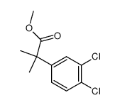 methyl 2-(3,4-dichlorophenyl)-2-methylpropanoate structure