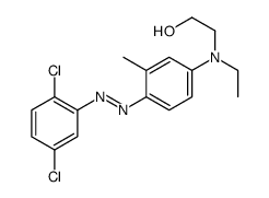 2-[4-[(2,5-dichlorophenyl)diazenyl]-N-ethyl-3-methylanilino]ethanol结构式