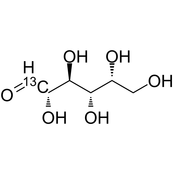 D-(+)-Talose-13C Structure