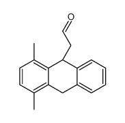 2-(1,4-dimethyl-9,10-[1,2]benzenoanthracen-9(10H)-yl)acetaldehyde结构式