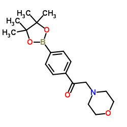 2-(Morpholin-4-yl)-1-[4-(tetramethyl-1,3,2-dioxaborolan-2-yl)phenyl]ethan-1-one picture