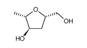 (2S,4R,5S)-(4-hydroxy-5-methyltetrahydrofuran-2-yl)methanol Structure