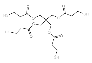 PENTAERYTHRITOL TETRA(3-MERCAPTOPROPIONATE) Structure