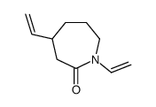 2H-Azepin-2-one,1,4-diethenylhexahydro-(9CI) Structure