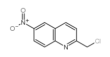 2-CHLORMETHYL-6-NITRO-QUINOLINE Structure