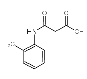 3-邻甲基苯胺基-3-羰基丙酸结构式