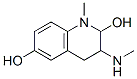 Carbostyril, 3,4-dihydro-6-hydroxy-1-methyl-3-(methylamino)- (8CI) structure