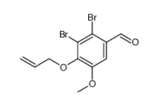 Benzaldehyde, 2,3-dibromo-5-methoxy-4-(2-propen-1-yloxy) picture