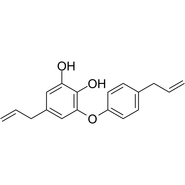 1,2-Benzenediol,5-(2-propen-1-yl)-3-[4-(2-propen-1-yl)phenoxy]-图片