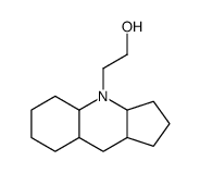 2-(1,2,3,3a,4a,5,6,7,8,8a,9,9a-dodecahydrocyclopenta[b]quinolin-4-yl)ethanol结构式