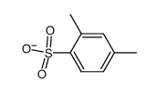 2,4-dimethylbenzenesulfonate anion结构式