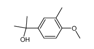 2-(4-methoxy-3-methyl-phenyl)-propan-2-ol structure