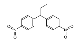 1,1-bis-(4-nitro-phenyl)-propane结构式