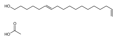 Z-6,17-Octadecadien-1-ol acetate结构式