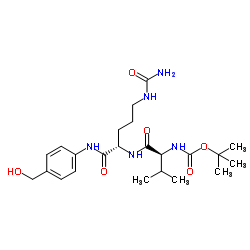 Boc-Val-Cit-PAB Structure