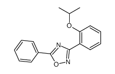 3-(2-isopropoxyphenyl)-5-phenyl-[1,2,4]oxadiazole Structure