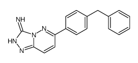 6-(4-benzylphenyl)-[1,2,4]triazolo[4,3-b]pyridazin-3-amine Structure