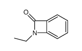 7-Azabicyclo[4.2.0]octa-1,3,5-trien-8-one,7-ethyl-(9CI) structure