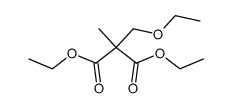 ethoxymethyl-methyl-malonic acid diethyl ester结构式