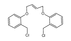 (E)-1,4-bis(o-chloromethylphenoxy)-2-butene Structure