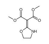 dimethyl 2-(1,3-oxazolidin-2-ylidene)propanedioate Structure