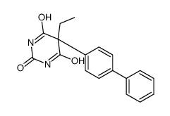 5-ethyl-5-(4-phenylphenyl)-1,3-diazinane-2,4,6-trione Structure