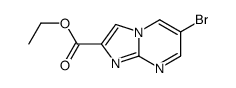 乙基6-溴咪唑并[1,2-a]嘧啶-2-羧酸酯结构式