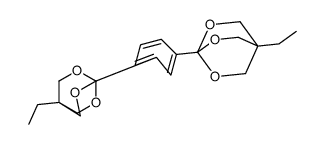 1-ethyl-4-[3-(1-ethyl-3,5,8-trioxabicyclo[2.2.2]octan-4-yl)phenyl]-3,5,8-trioxabicyclo[2.2.2]octane Structure