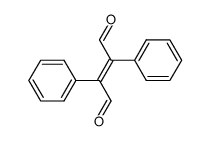 2,3-diphenylbut-2-enedial Structure