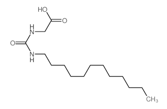 2-(dodecylcarbamoylamino)acetic acid结构式