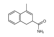 1-Methyl-3,4-dihydro-3-naphthoesaeureamid Structure