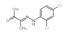 2-[(2,4-DICHLORO-PHENYL)-HYDRAZONO]-PROPIONIC ACID Structure