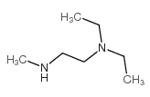 N,N-二乙基-N'-甲基乙二胺结构式