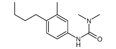 3-(4-butyl-3-methylphenyl)-1,1-dimethylurea结构式